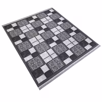 گلیم ماشینی دنیای فرش مدل تانیا کد 1063