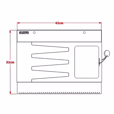 پایه نگهدارنده لپ تاپ فوفل مدل LP101-N-042-M