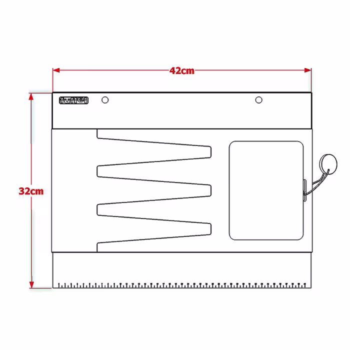پایه نگهدارنده لپ تاپ فوفل مدل LP101-N-042-M