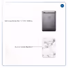 برچسب پوششی ماهوت مدل Blanco-Smoke-Marble مناسب برای تبلت سامسونگ Galaxy Tab 7.7 2011 P6800