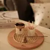 سینی مهتاک دکور مدل چوبی