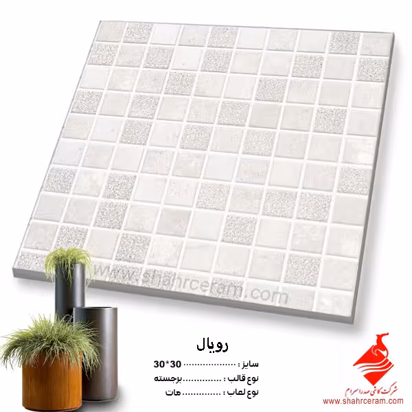 سرامیک رویال 30*30 صدرا سرام