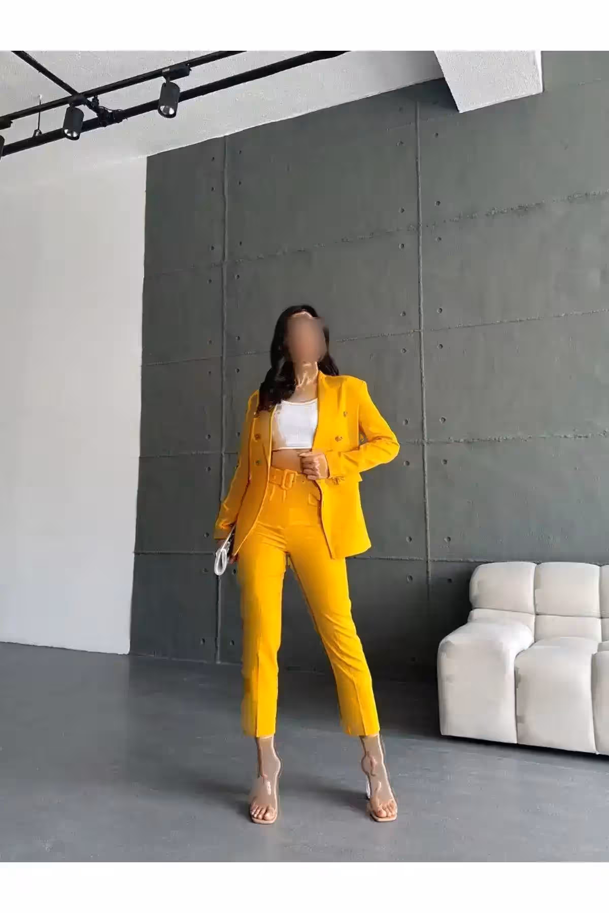 ست کت و شلوار و کمربند - 1140