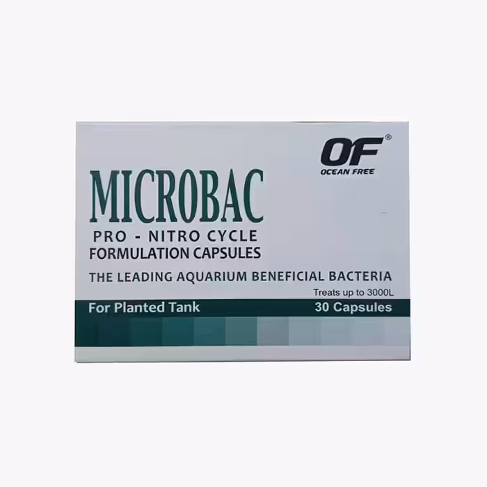 مکمل آکواریوم گیاهی اوشن فری (Ocean Free) کپسول باکتری ساز 30 تا کپسول