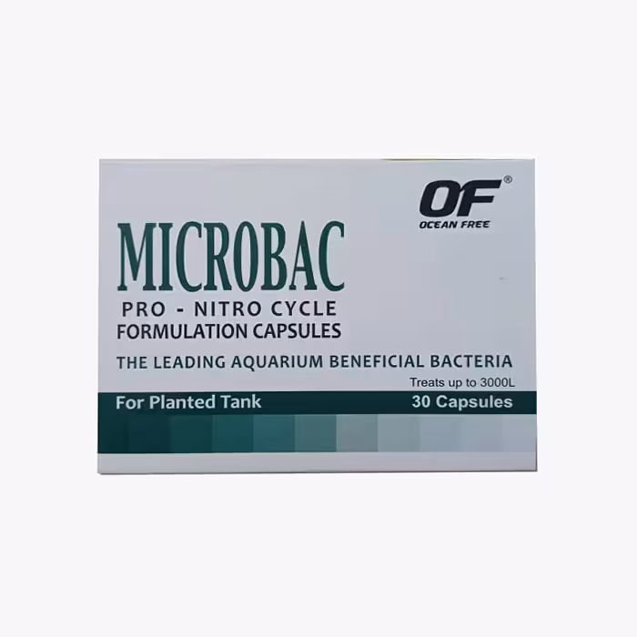 مکمل آکواریوم گیاهی اوشن فری (Ocean Free) کپسول باکتری ساز 30 تا کپسول