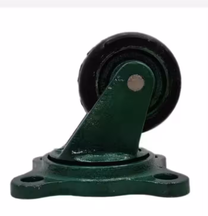 چرخ گردان 10 چدنی لاستیکی