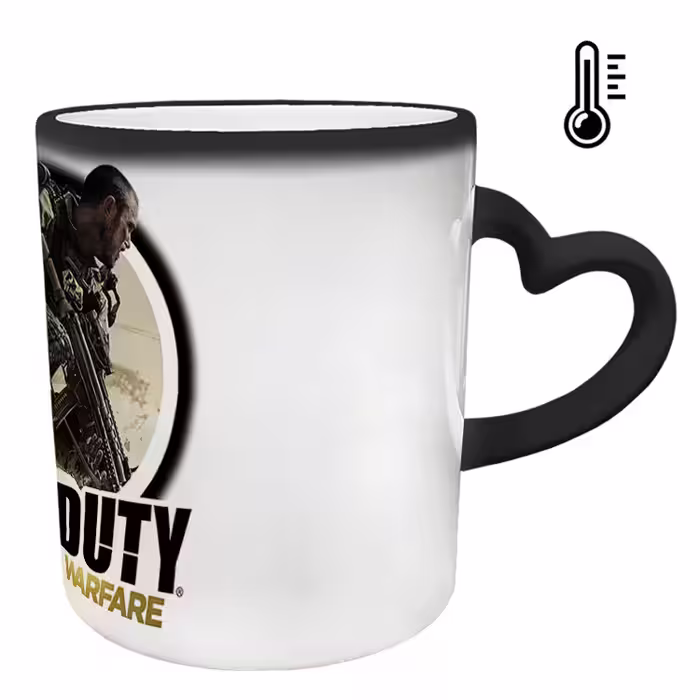 خرید ماگ-لیوان حرارتی  دسته ساده  بازی کال آف دیوتی call of duty کد 57