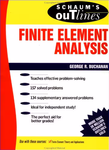 خرید و دانلود نسخه کامل کتاب Schaum's Outline of Finite Element Analysis