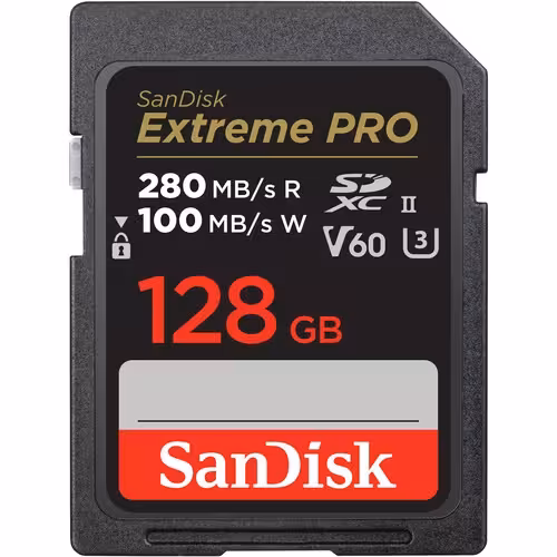 کارت حافظه 128 گیگابایتی SanDisk 128GB Extreme PRO UHS-II SDXC