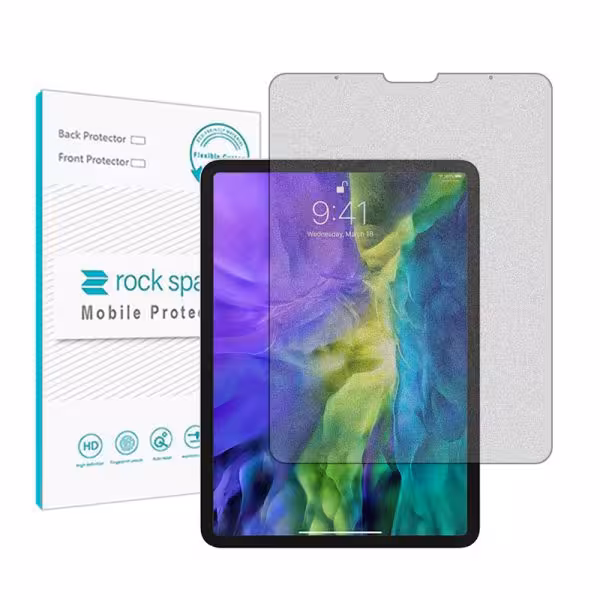 گلس تبلت اپل iPad Pro 11 2020 مدل نانو هیدروژل گیمینگ برند راک اسپیس کد L