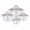 سرویس قابلمه 8 پارچه استیل هاوس رولند مدل HausRoland 8Pcs HR148