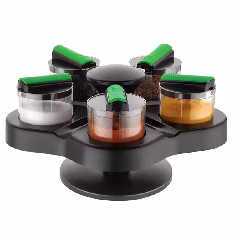 جا ادویه چرخشی 5 تایی | amazonchi