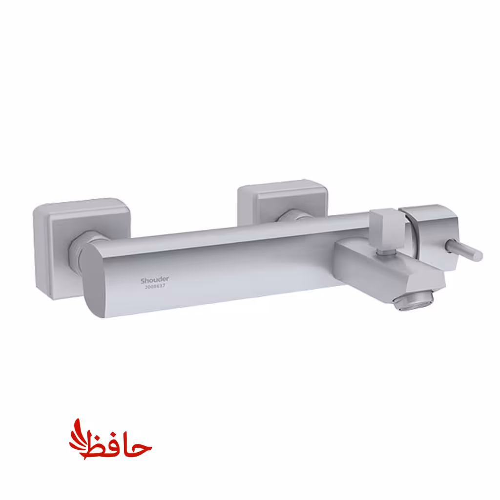 شیر حمام شودر مدل یونیک کروم مات