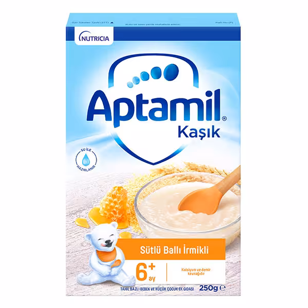 سرلاک آپتامیل شیر و عسل بالای 6 ماه حجم 250 گرم