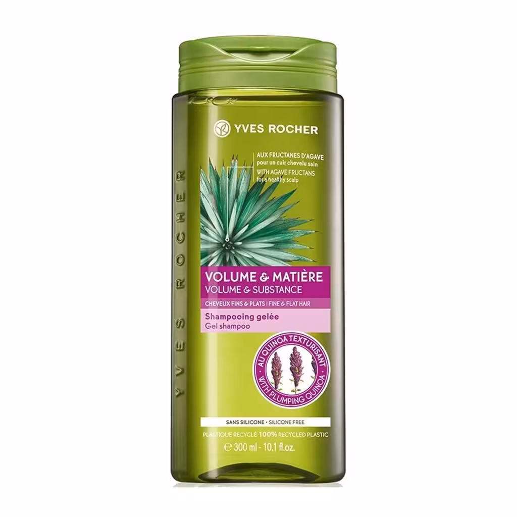 شامپو حجم دهنده و ژل ماتیره yves rocher
