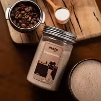 کاپوچینو فوری قهوه ملو با شکر (200 گرمی)
