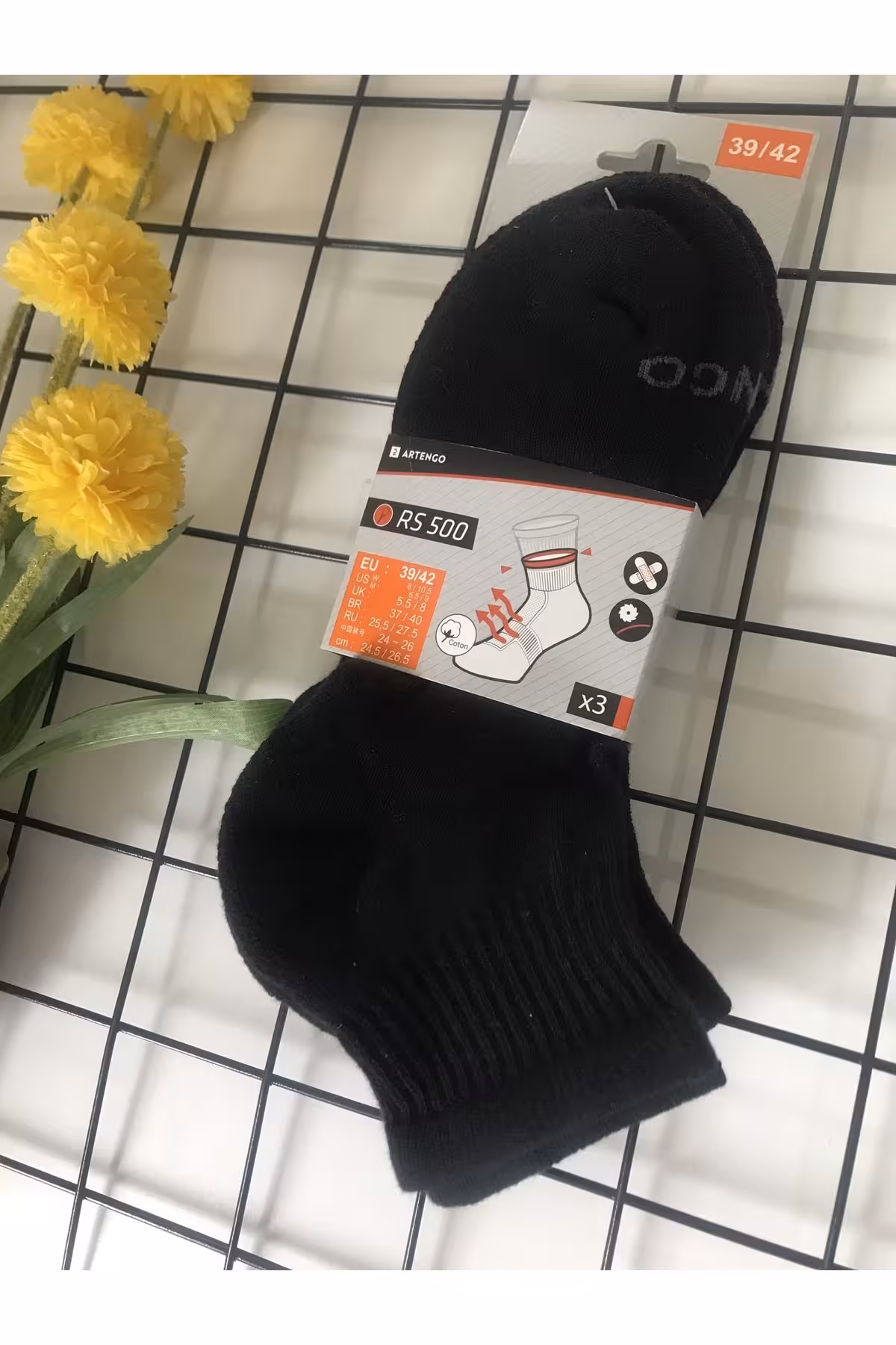 جوراب مردانه و زنانه اورجینال Decathlon