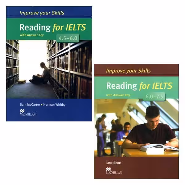 مجموعه 2 جلدی Improve Your Skills Reading for IELTS انتشارات Macmillan