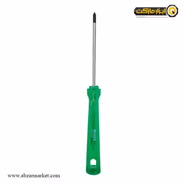 پیچ گوشتی چهارسو رونیکس دسته کریستالی تک رنگ مدل RH-283