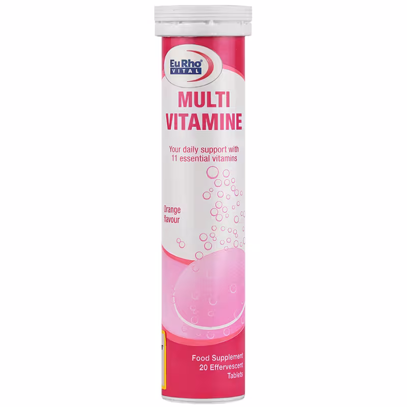 قرص جوشان مولتی ویتامین یوروویتال (20 عددی)