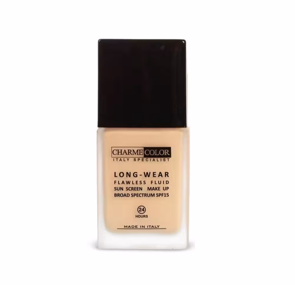 کرم پودر چارم کالر مدل 50ml Long Wear
