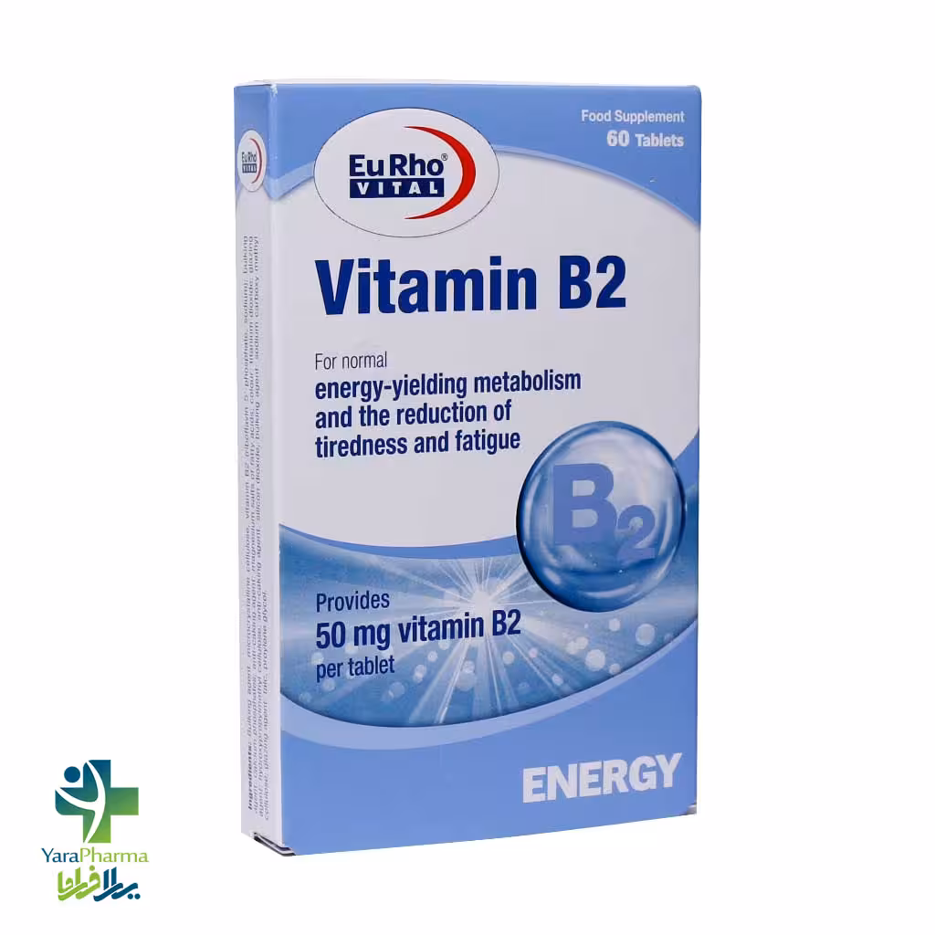 قرص ویتامین B2 یوروویتال 60 عدد