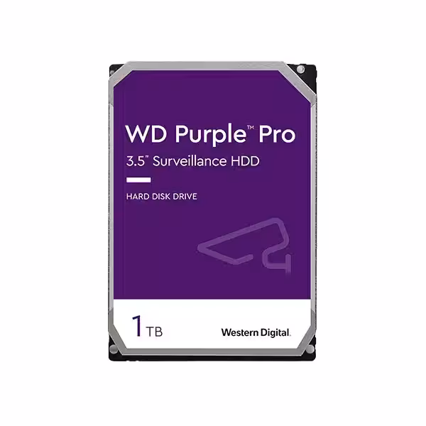 هارد اینترنال وسترن دیجیتال مدل Western Digital HDD PURPLE 1TB
