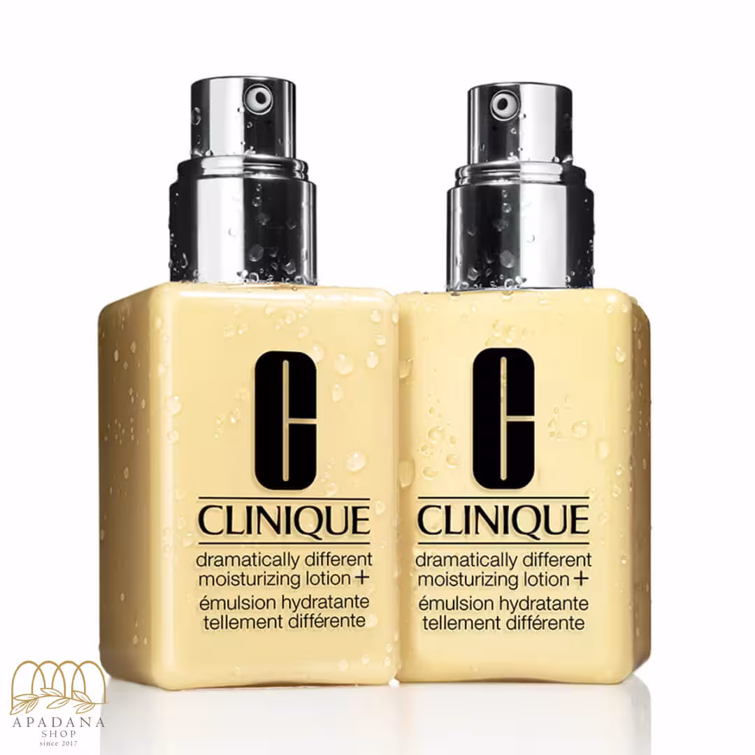 ست دو عددی لوسیون مرطوب کننده صورت کلینیک مدل دراماتیکالی Dramatically Different حجم 125 میل