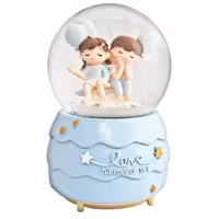 گوی موزیکال پمپی سایز بزرگ کد p106 آبی