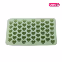 قالب سیلیکون ممتاز شکلات قلب ساده 55 خانه