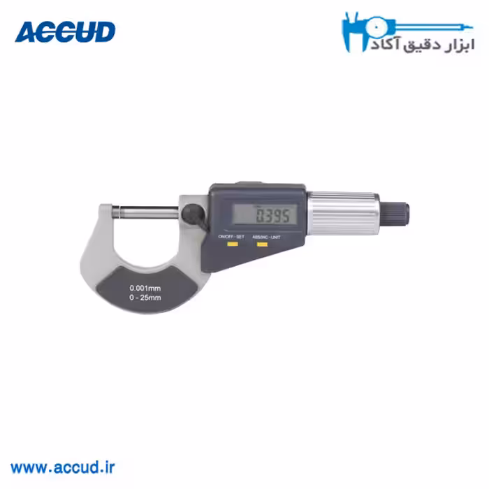میکرومتر دیجیتال 100-75 Accud (آکاد) مدل 312-004-03