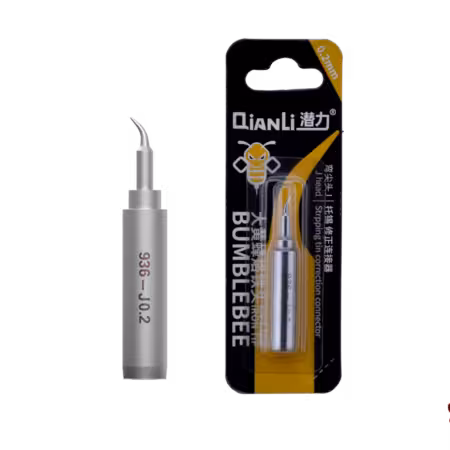 نوک هویه سر کج کیانلی مدل QiANLi 0.2mm مخصوص هیتر و هویه