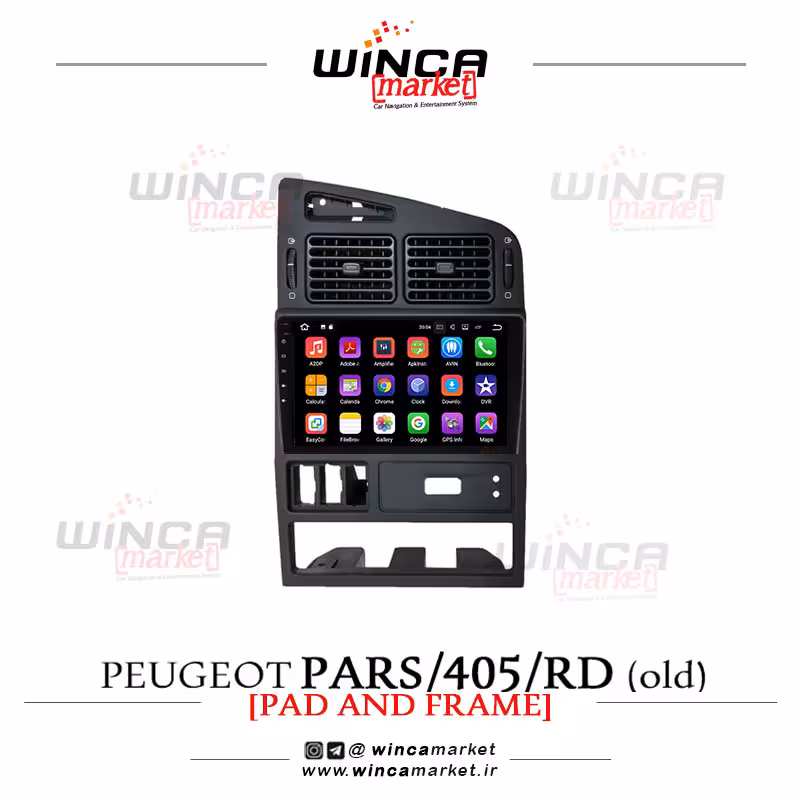 مانیتور پژو روآ فابریک اندروید سری 116