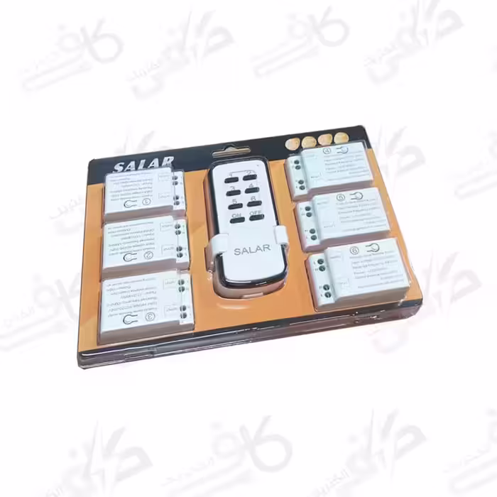 ریموت لوستر 6 کانال مجزا