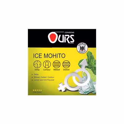 کاندوم اورز سه عددی مدل Ice Mohito- کدco1120