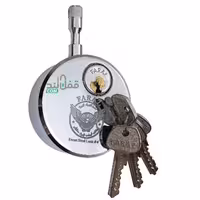 قفل فراز گرد کلید دوشیار - فروشگاه اینترنتی قفل لند