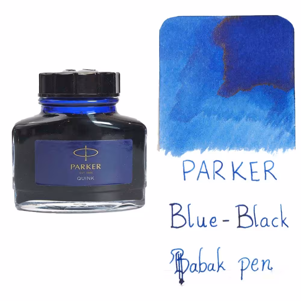 جوهر خودنویس پارکر آبی مشکی سورمه ای Parker blue-black
