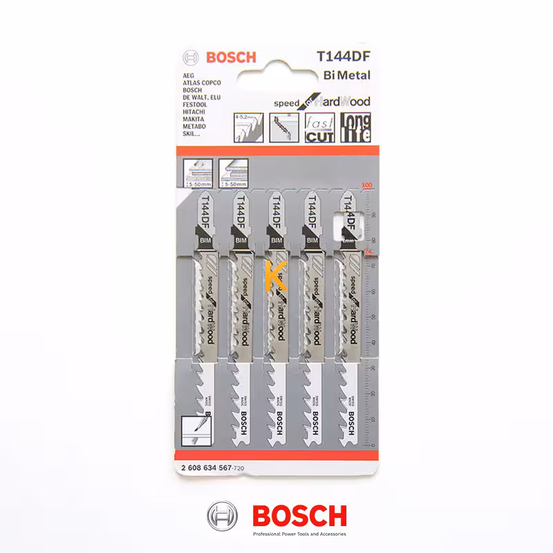 تیغ اره عمود بر T144 چوب بوش