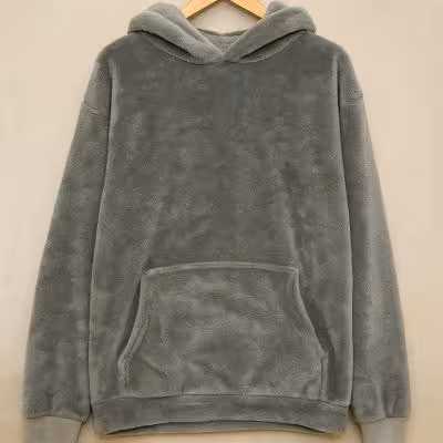 هودی تدی طوسی فری سایز مردانه زنانه