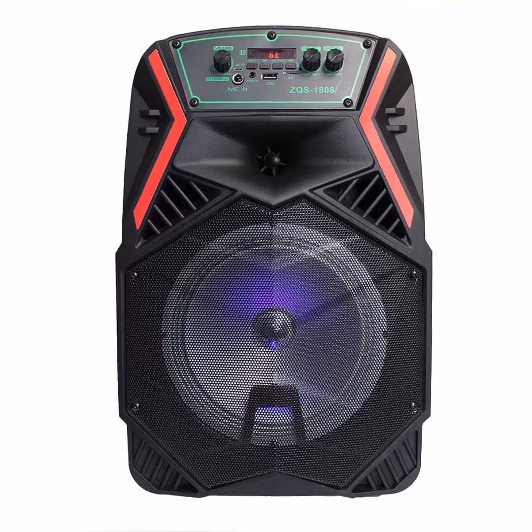 اسپیکر قابل حمل مدل ZQS-1808 میکروفون دار
