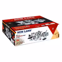 سرویس قابلمه استیل 22 پارچه نیولند NEWLAND NL-2952
