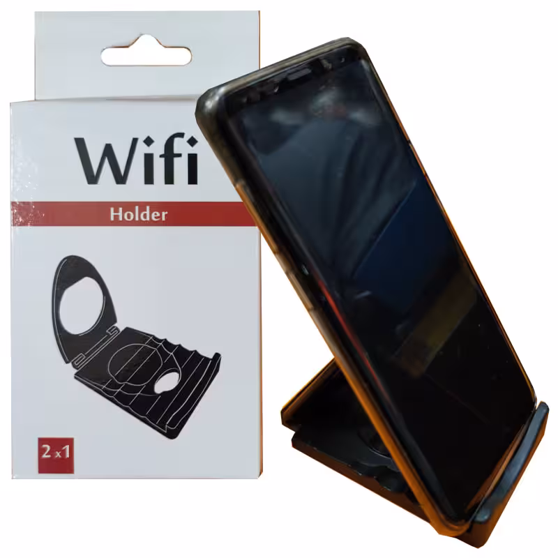 استند موبایل رومیزی WIFI Holder 2*1