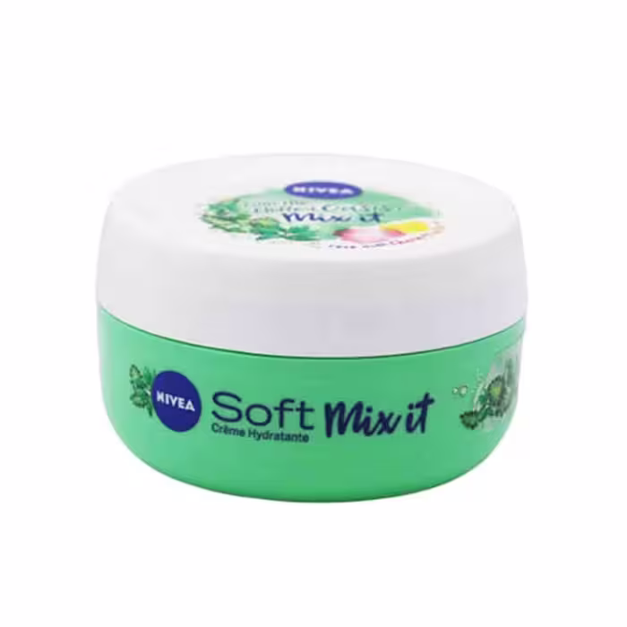 کرم مرطوب کننده آلمانی نیوآ Nivea Soft Mix It نرم کننده 100 میل (کم تاریخ)
