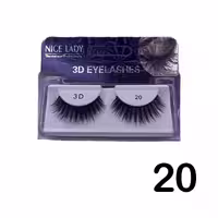 مژه جفتی 3D نایس لیدی شماره 20