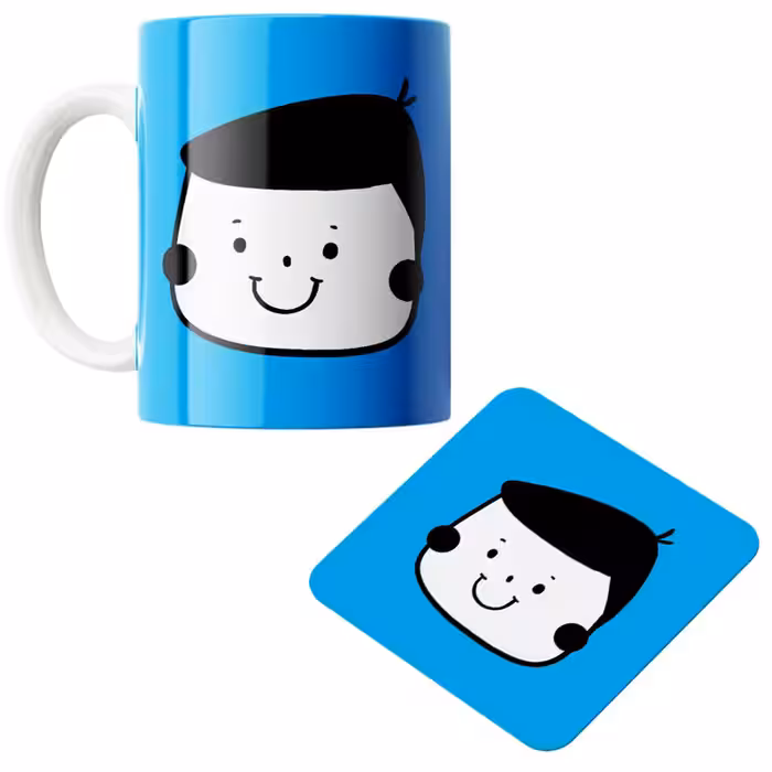 خرید ماگ-لیوان  پسر کد DKC321 بدون زیر لیوانی