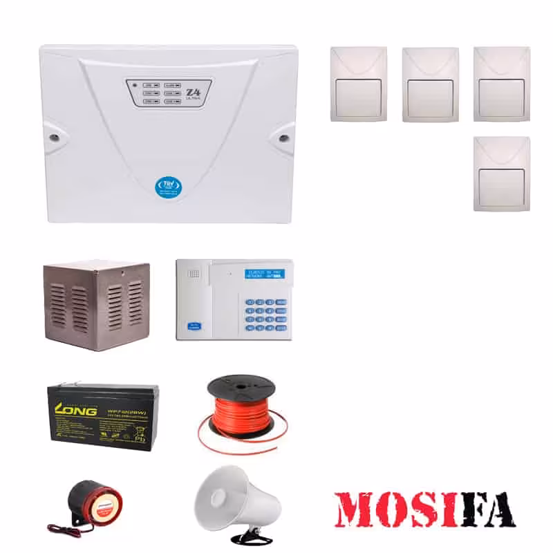 پکیج دزدگیر اماکن کلاسیک مدل CF4