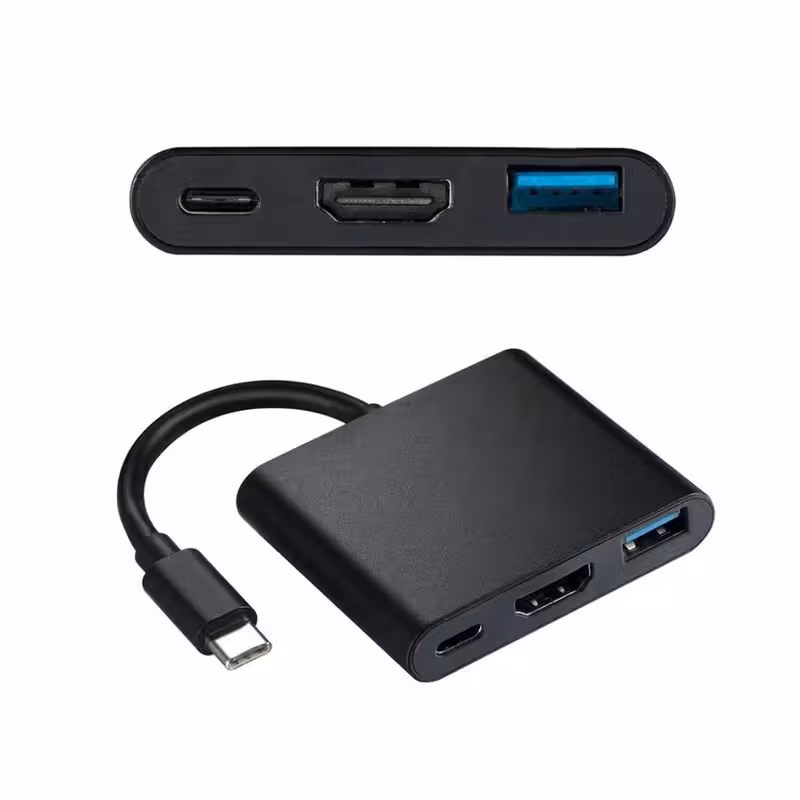 داک 3 پورت HDMI و USB و Type C
