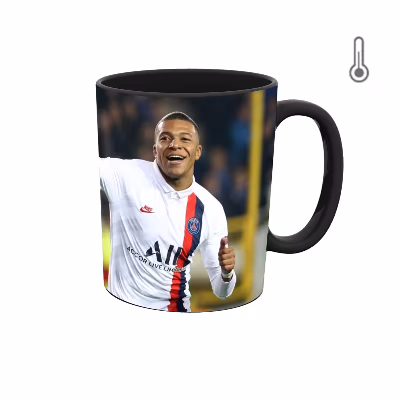 خرید ماگ-لیوان حرارتی  امباپه پاریس سن ژرمن کد 52