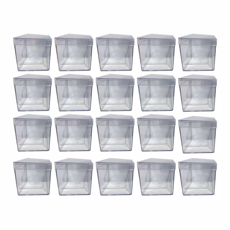 جعبه بسته بندی مدل پلکسی مجموعه 20 عددی | کالا مکس