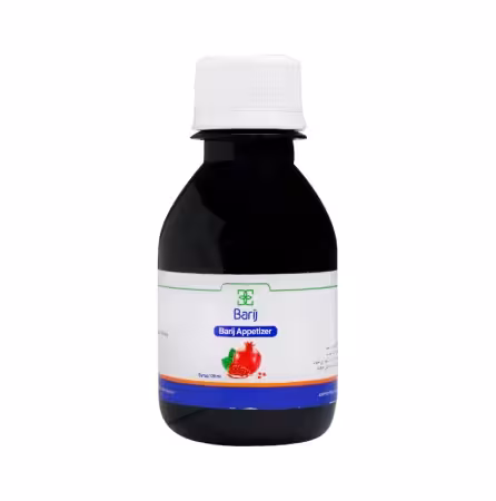 شربت اشتهاآور بزرگسالان باریج اسانس 120 میلی لیتر